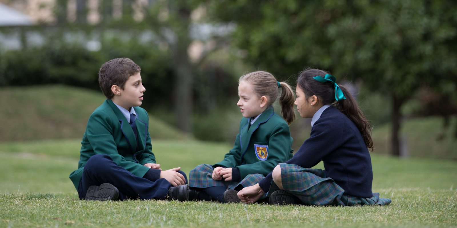 Students learning in the classroom